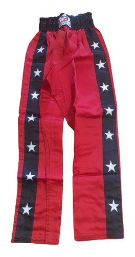 Pantalon De Kickboxing Ovins Rojo