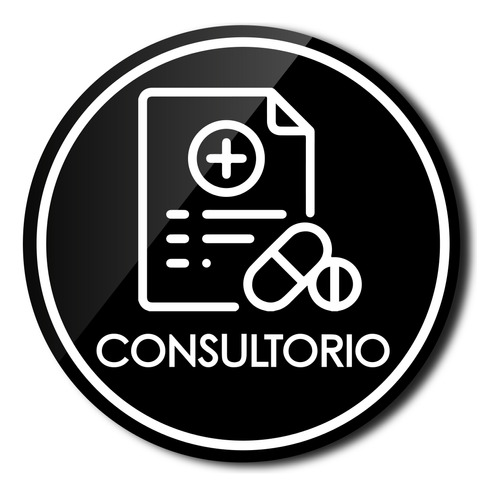 Letrero De Acrílico 3mm Señal Consultorio Médico 2