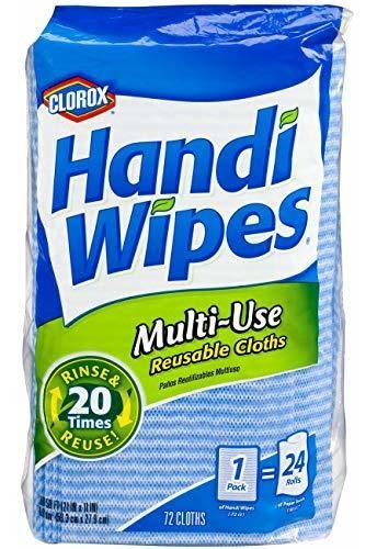 Paños Multiusos Reutilizables Clorox Handi Wipes, 72 Ud.