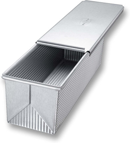 Usa Pan Bakeware Pullman - Molde Con Tapa, 13.0 X 3.9 in, An