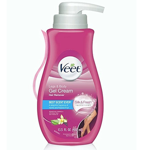 Depilatorio Crema Depilatoria Veet Gel Sensitive 13.5 Onzas