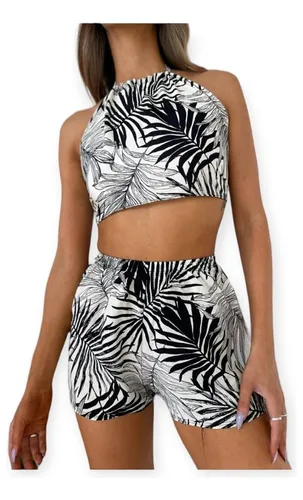 Conjunto short y top clearance