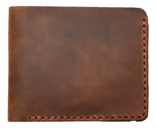 Carteras De Cuero Hechas A Mano Para Hombres Bifold Hechas