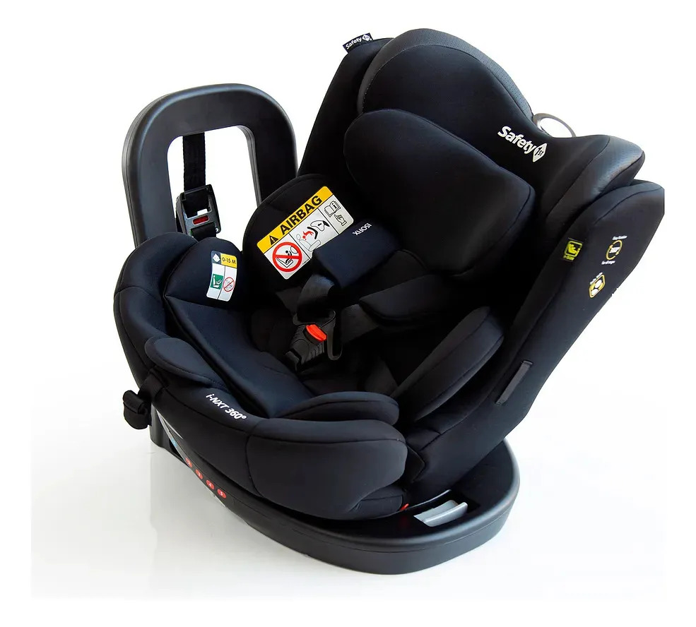 Cadeirinha Safety 1st, i-NXT, 0 a 36kg, com Giro 360°, Black Urban