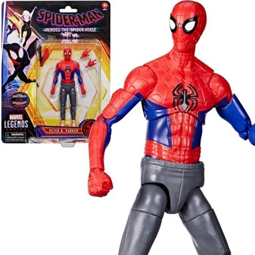 Spiderman Marvel Legends Peter Parker Into The Spiderverse