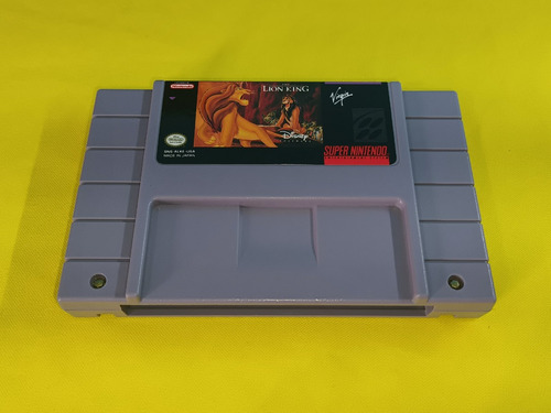 The Lion King Disney Super Nintendo Snes Original