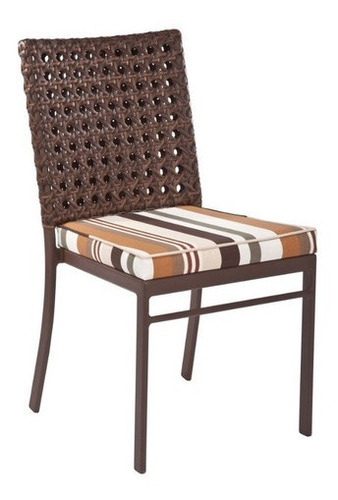 Cadeira Design Moderno De Fibra Sintética Com Almofada