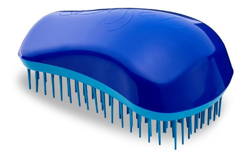 Cepillo Desenredante Dessata Tamaño Maxi Ideal Para Rulos! Color Azul/turquesa