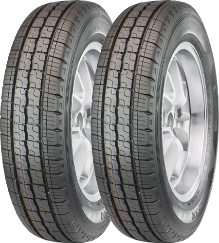 Combo 2 Pneus Carga 185r14 102/100q Cf300 8 Lonas Comforser