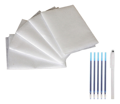 5xfabric Transfer Paper Soluble En Agua Bordado