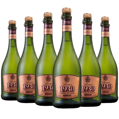 Sidra 1930 Saccani Demi Sec 750ml X6 Unidades