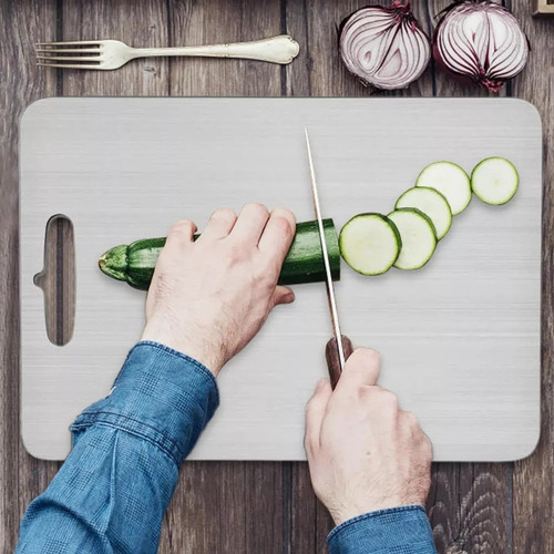 Tábuas De Corte De Titânio De 2 Peças Para Cozinha, De