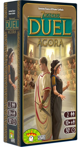 7 Wonders Duel Agora - Juego De Mesa