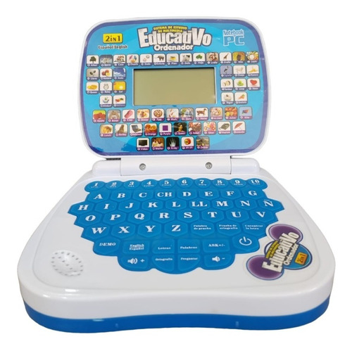 Juguete Computador Didactico Mini Laptop Educativo Sonido 