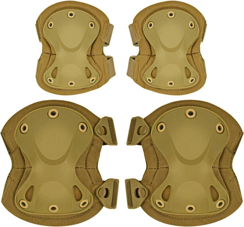 Rodilleras Coderas Indumentaria Táctica Militar Paintball