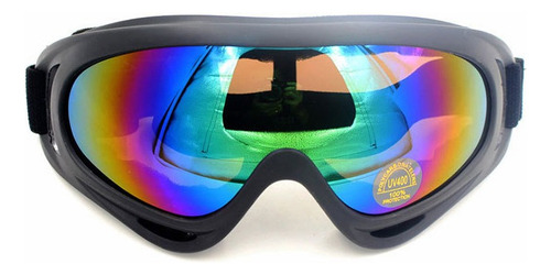 Gafas De Colores Con Lentes De Espejo Uv Para Moto, Snowboar