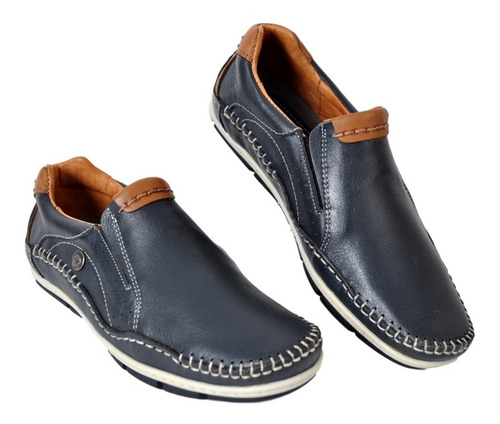 Imagen 3 de 8 de Zapato De Cuero Hombre Urbano Ringo Art: Bilgax Moda Confort