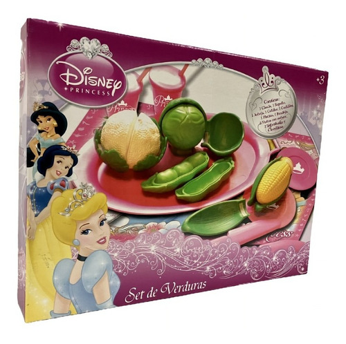 Comiditas Set Verduras Con Abrojo Comida Princesas Miniplay