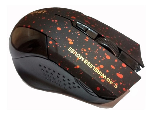 Mouse Inalámbrico Tipo Gamer Wireless Para Diestros Y Zurdos