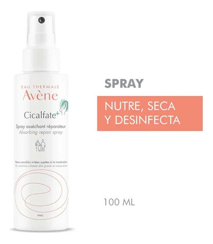Spray Reparador Avene Cicalfate+ X 100 Ml