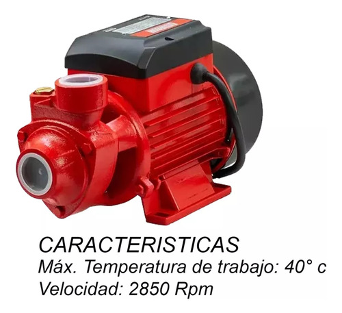 Bomba Periferica Elevadora 1/2 Hp + Bomba Presurizadora