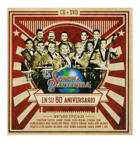 La Sonora Santanera - 60 Aniversario - Disco Cd + Dvd