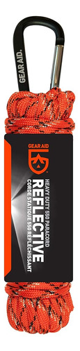 Gear Aid 550 Paracord Y Mosquetón, Cable De Utilidad De 7 He