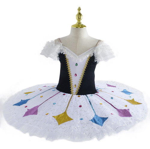 Vestido De Tul Con Tutú De Ballet Para Niña, Leotardo Azul D