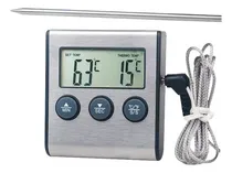 Comprar Termómetro Cocina Digital Alimentos Bebidas Con Sonda Horno 