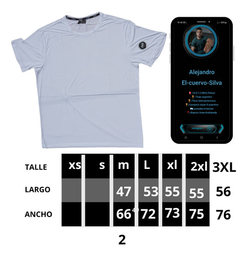Camiseta Deportiva Con Nfc