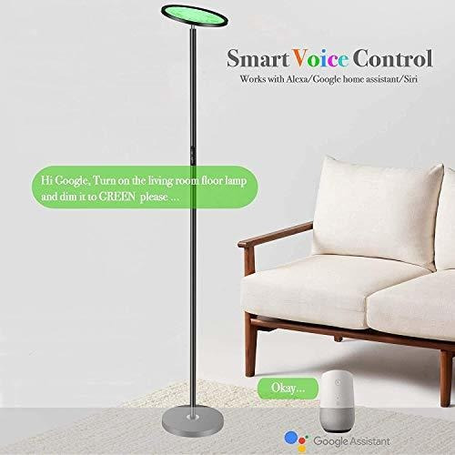 Lampara Pie Led Wifi Inteligente Cambiante Color 2000 25 Bu