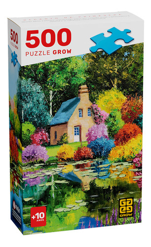 Puzzle 500 Peças Recanto Na Primavera