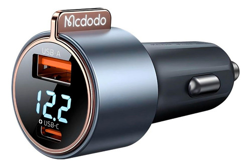 Cargador Usb A + C Para Carro Con Carga Rapida 75w Mcdodo