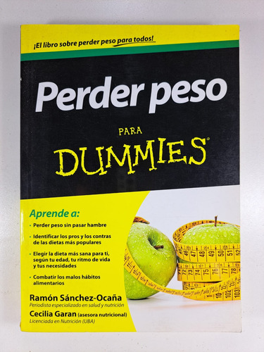 Perder Peso Para Dummies - Ramon Sanchez Ocaña Libro Usado
