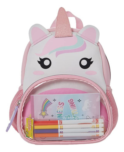 Crayola Mini Mochila De Neopreno De Unicornio Para Ninas Y N