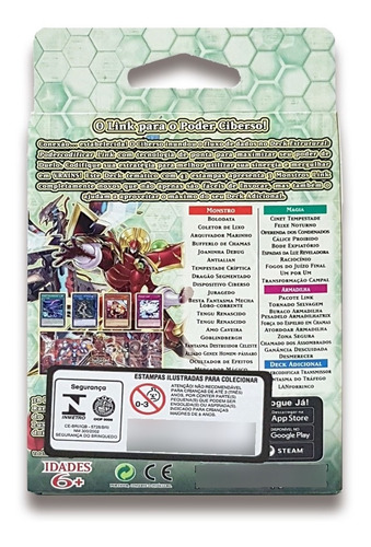 Yugioh Deck Estrutural Podercodificar Link Powercode Konami