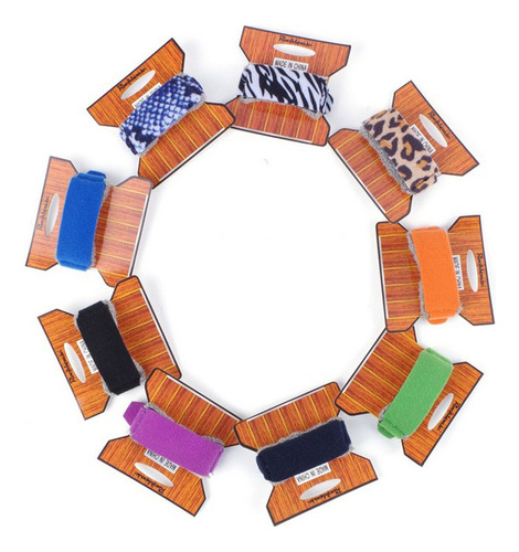 Envolturas De Bajo Mudo Fret Wraps Naranja