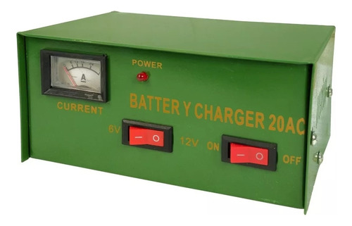 Cargador De Bateria Auto Calidad 20 Amp