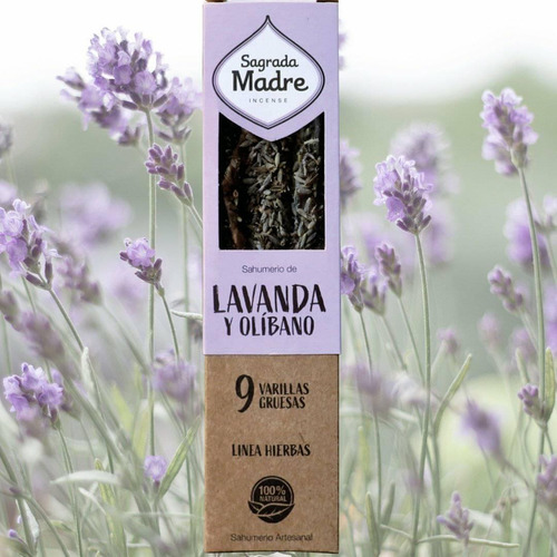 Sahumerios Sagrada Madre Lavanda Y Olíbano