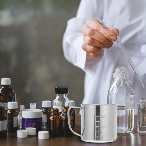 Copo De Remédio Líquido De Aço Inoxidável De 1 Unidade Clear