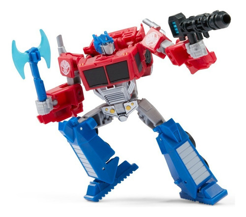 Figura Optimus Prime Transformers Earthspark Mandroid