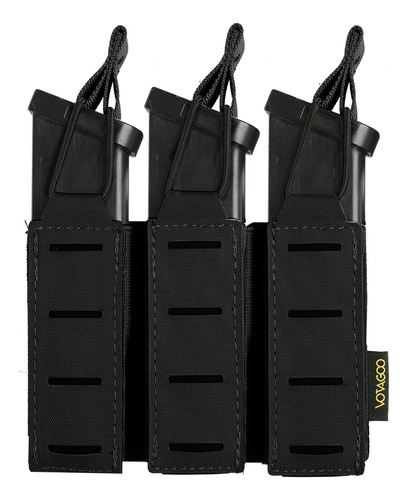 Porta Cargador Tactico Triple Molle 9mm Para Glock 1911 Dd21