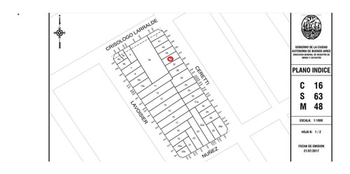 Imagen 3 de 6 de Venta Lote/terreno En Villa Urquiza