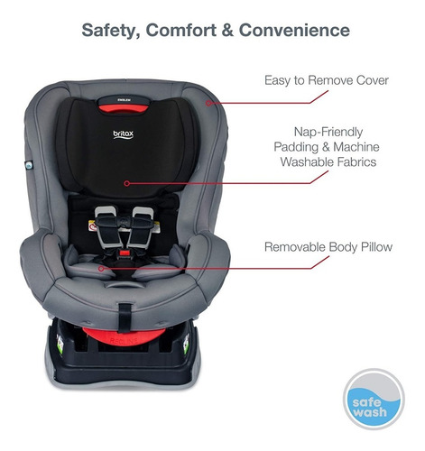 Imagen 5 de 8 de Butaca Bebe Silla Auto Britax Emblem Convertible 0/30 Kg