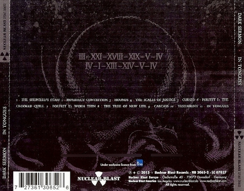 Cd In Tongues (dark Sermon) Estándar