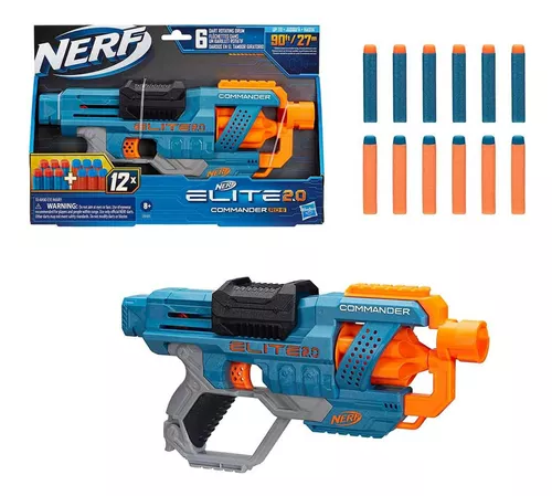 Kit Arma Nerf Elite 2.0 Commander + Modulus Ghost Ops - HASBRO