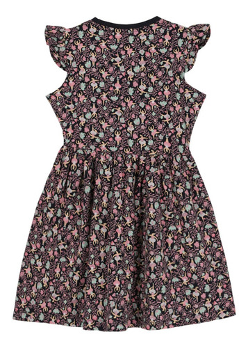 Vestido Corto Estilo Fit & Flare De Niña C&a (1061697)