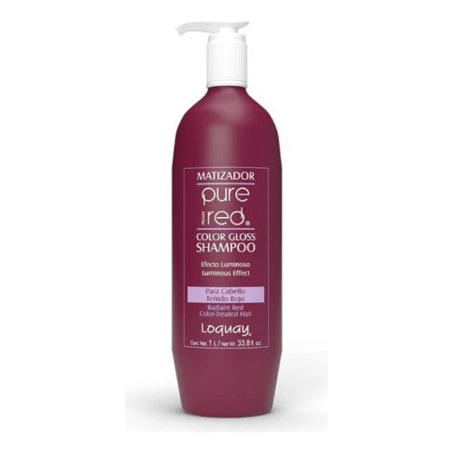 Primer Red Shampoo Matizador  1 L Loquay