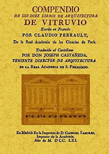 Compendio De Los Diez Libros De Arquitectura De Vitruvio, De Vitruvio Polión, Marco. Editorial Maxtor, Tapa Blanda En Español