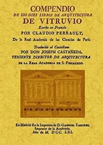 Comprar Compendio De Los Diez Libros De Arquitectura De Vitruvio, De Vitruvio Polión, Marco. Editorial Maxtor, Tapa Blanda En Español